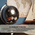 AK003 Alum Globe 13 Inches 